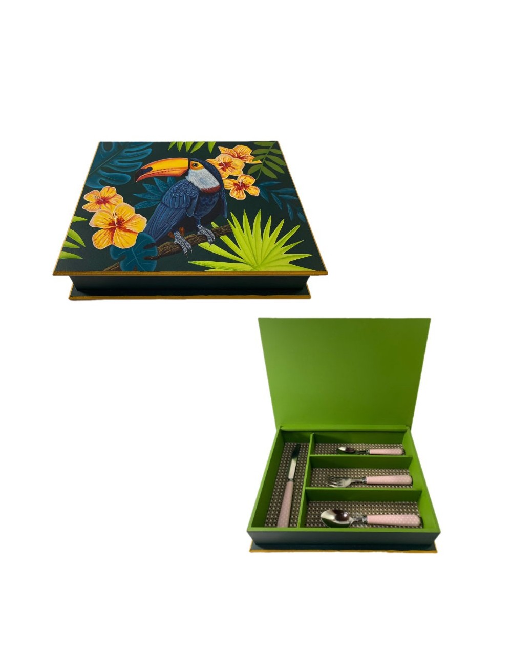 Cubiertero Caja