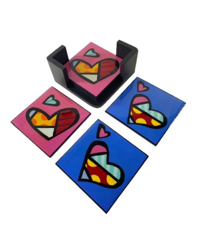 Set de portavasos diferente diseños