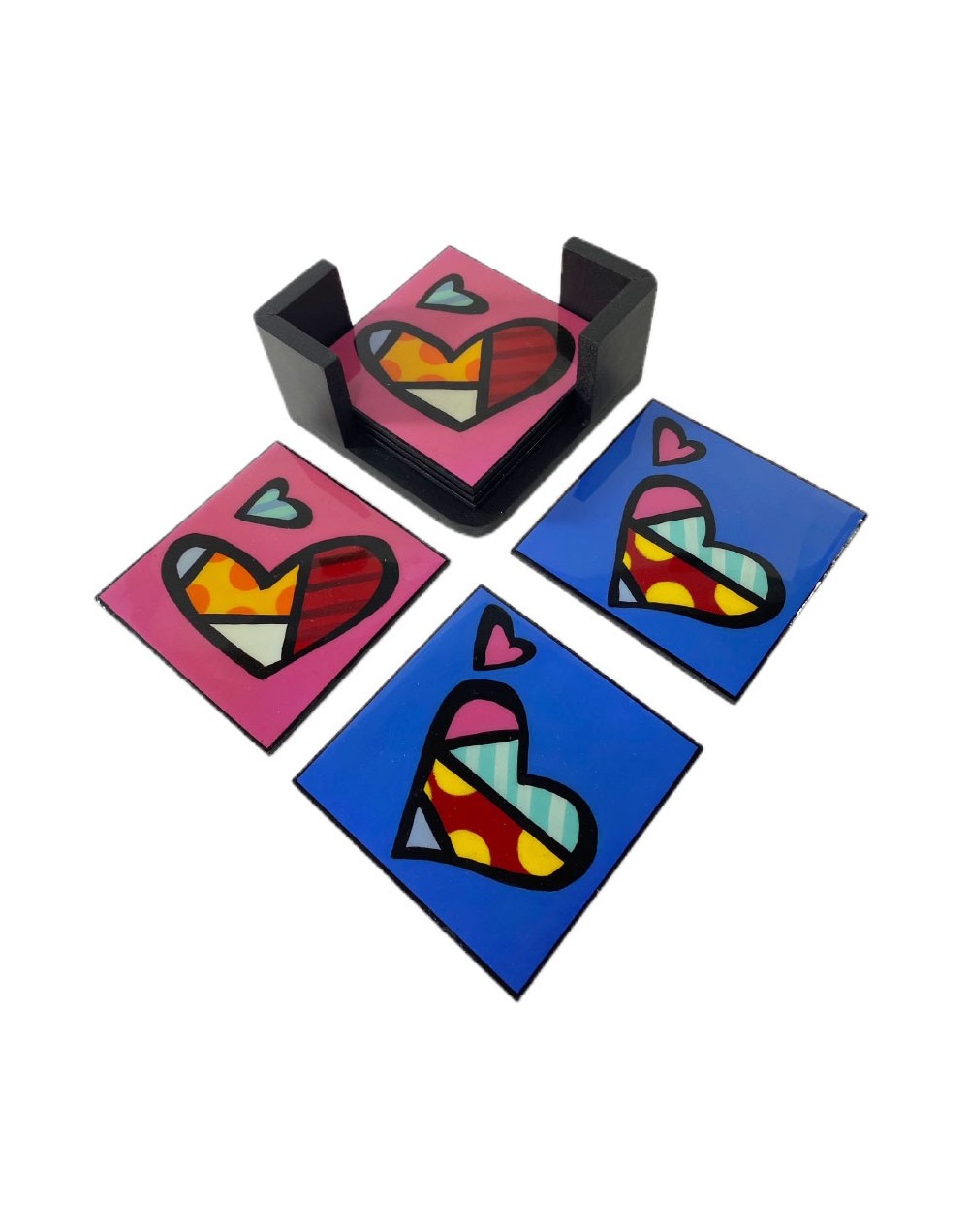 Set de portavasos diferente diseños