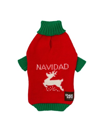  sueter navideño perro