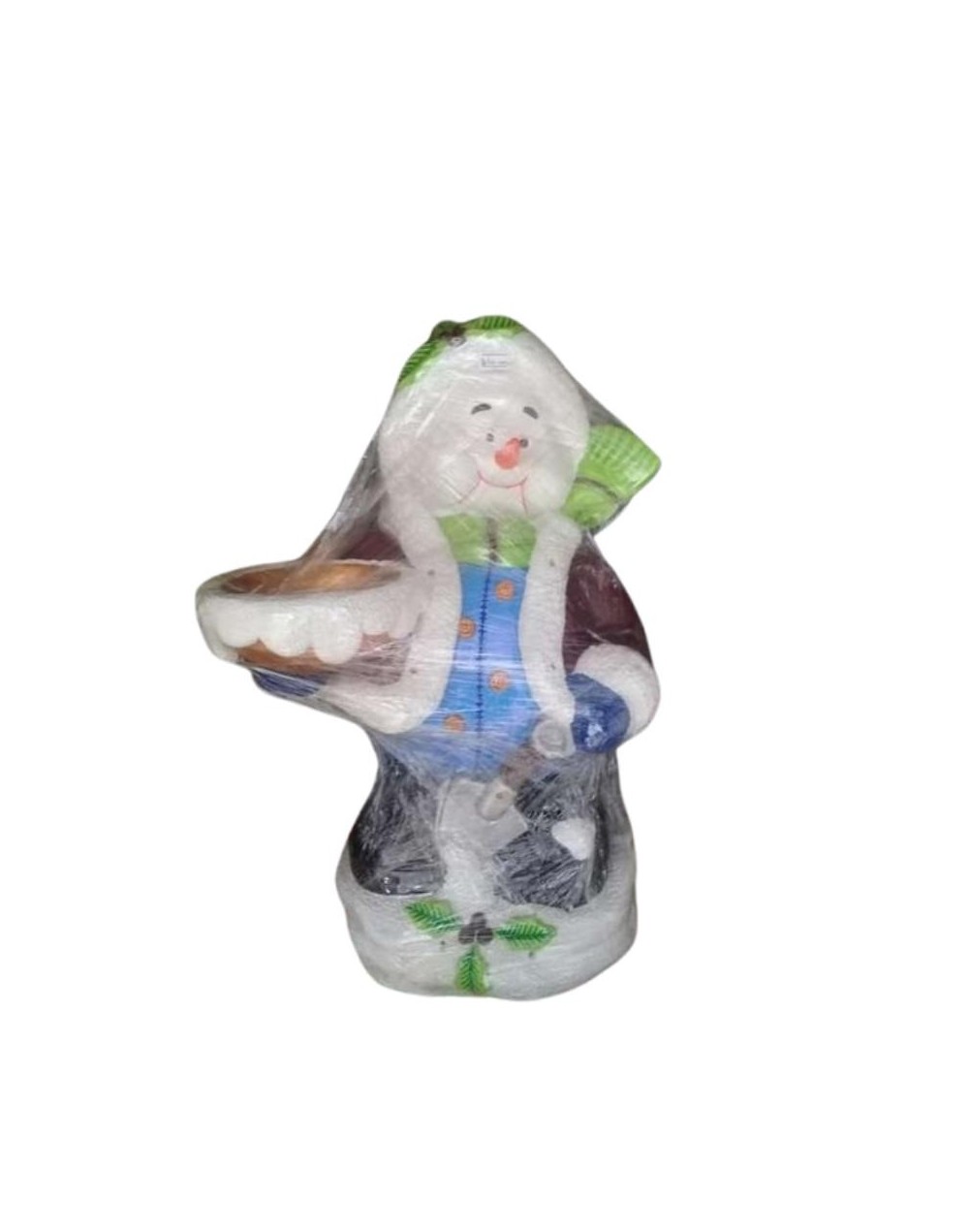muñeco nieve 60 cm con luces