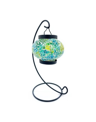 Portavela en Mosaico con Soporte