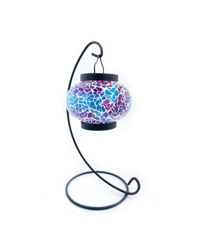 Portavela en Mosaico con Soporte