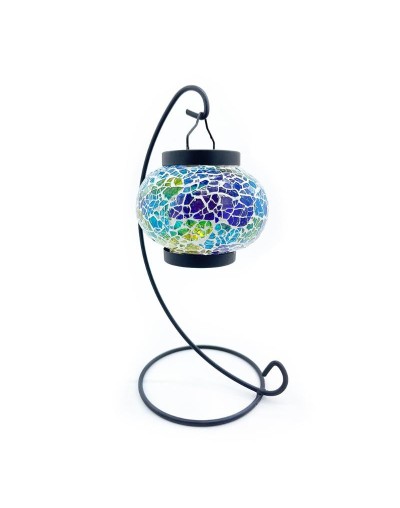 Portavela en Mosaico con Soporte