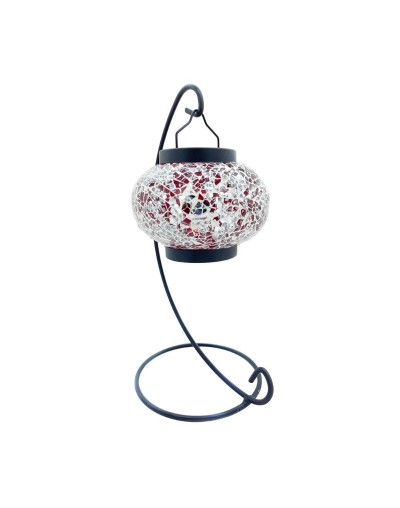 Portavela en Mosaico con Soporte