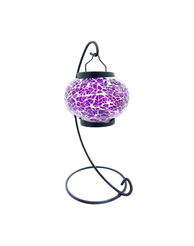 Portavela en Mosaico con Soporte