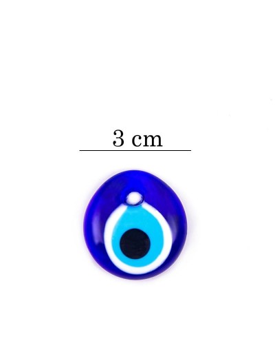 Ojo turco en vidrio 0