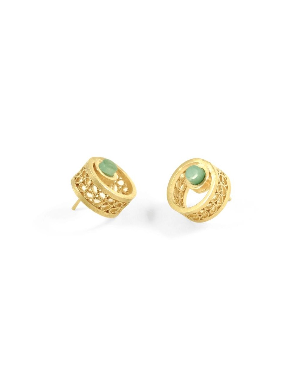 Aretes plaza esmeralda