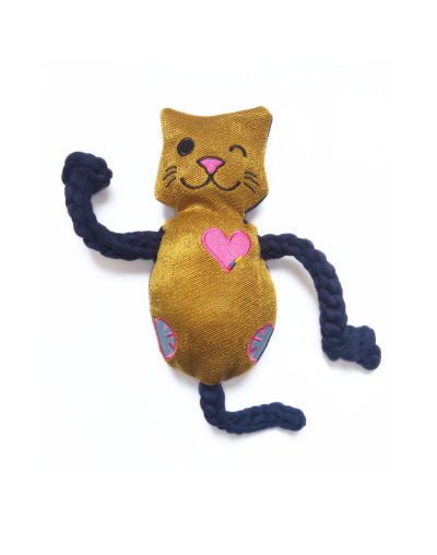 Peluche de halar para perro, Fiu-fiu, Mediano