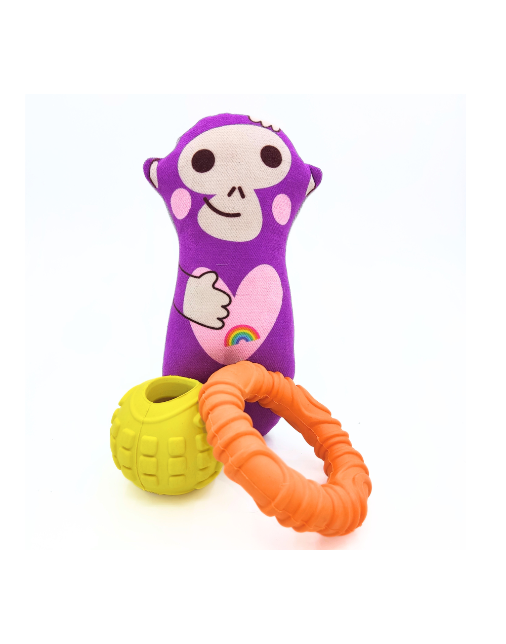 Kit de juguetes para cachorros, mono, de Toysbusters
