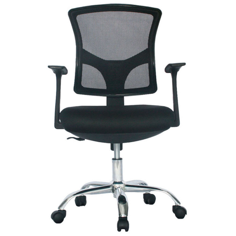 Silla ejecutiva  amsterdam  cromo brazos ajustables   sillas de oficina  muebles 4office