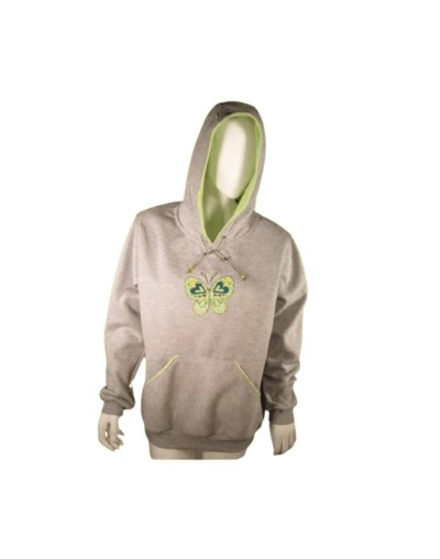 HOODIE EN ALGODON PERCHADO 