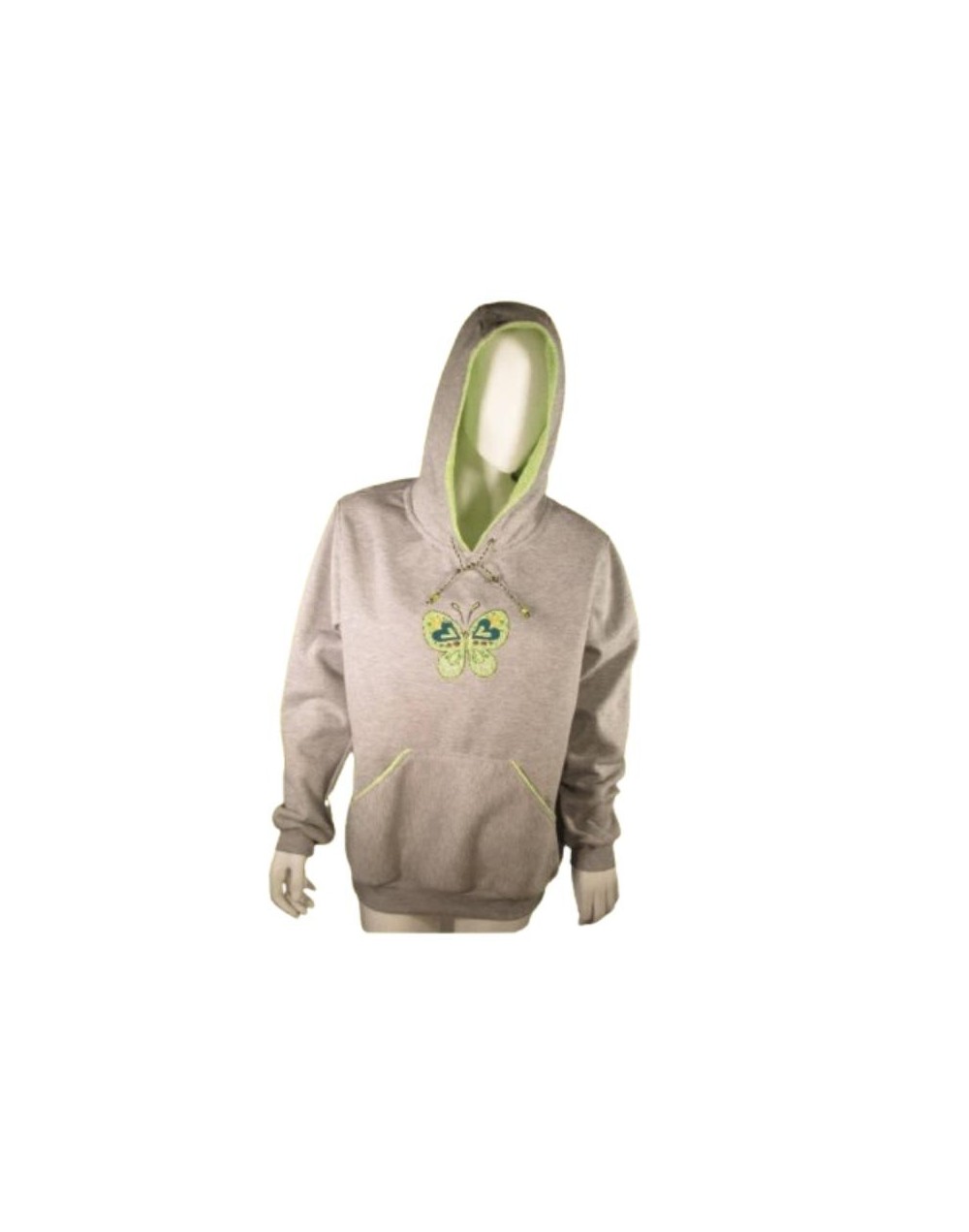 HOODIE EN ALGODON PERCHADO 