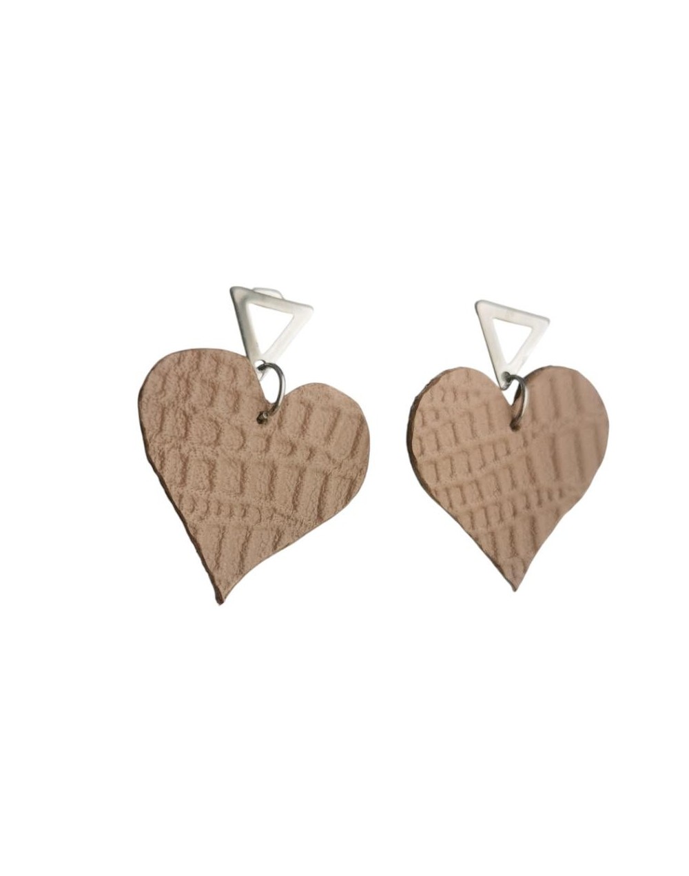 Aretes en cuero LAILA
