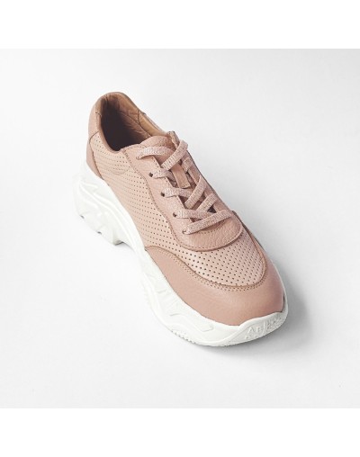 Fiori Pesco, Tenis en cuero / Serggio & Filippo