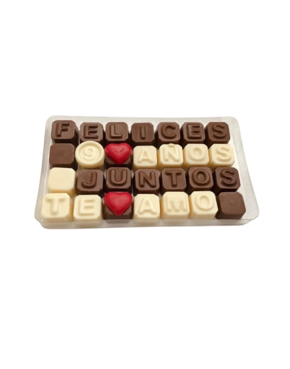 Chocolate dulce / Caja por 28 cubos
