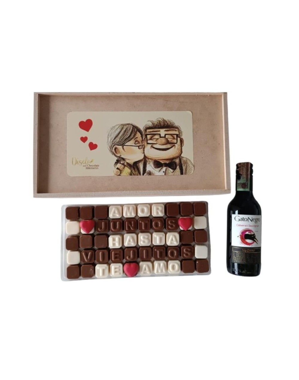 Chocolate dulce/Kit de up