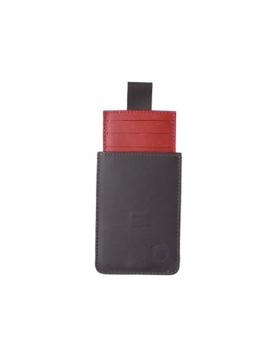 Tarjetero en cuero para hombre Songo Sorongo