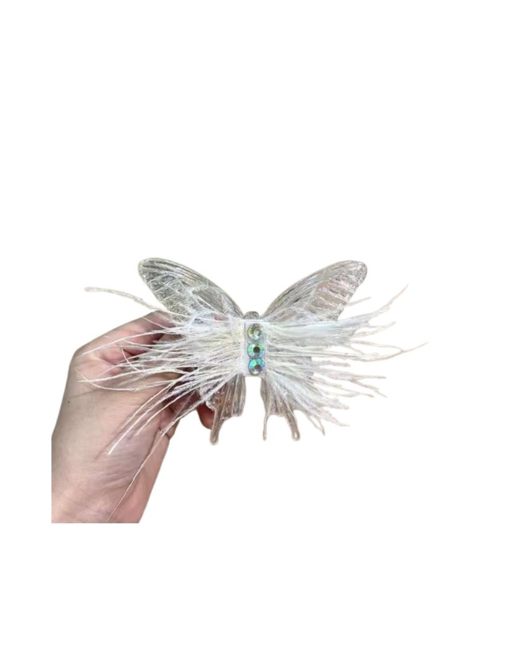 Pinza para el cabello diseño mariposas