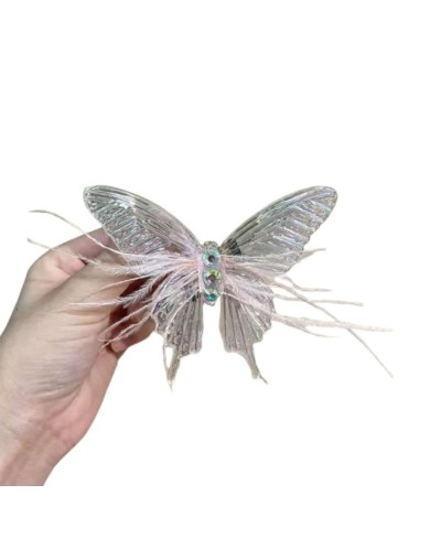 Pinza para el cabello diseño mariposas