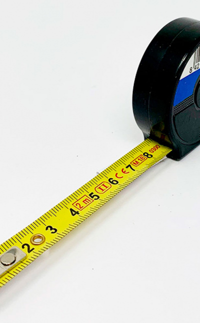 Flexómetro super compacto diam. 5 cm 2mx13mm sin freno