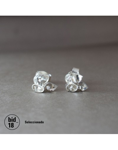 Topos mini racimos flores de origami