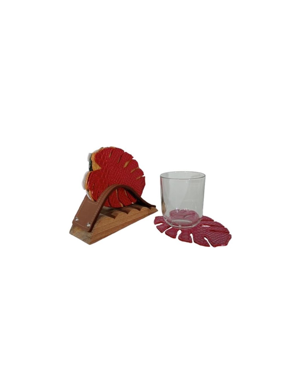 Kit de Seis Porta Vasos Artesanales: Elegancia y Sostenibilidad en Cada Detalle
