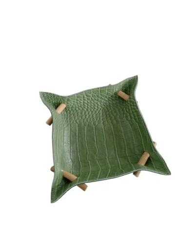 Kit de 2 BandejaS Artesanales doble faz de Cuero: Elegancia y Versatilidad Sostenible