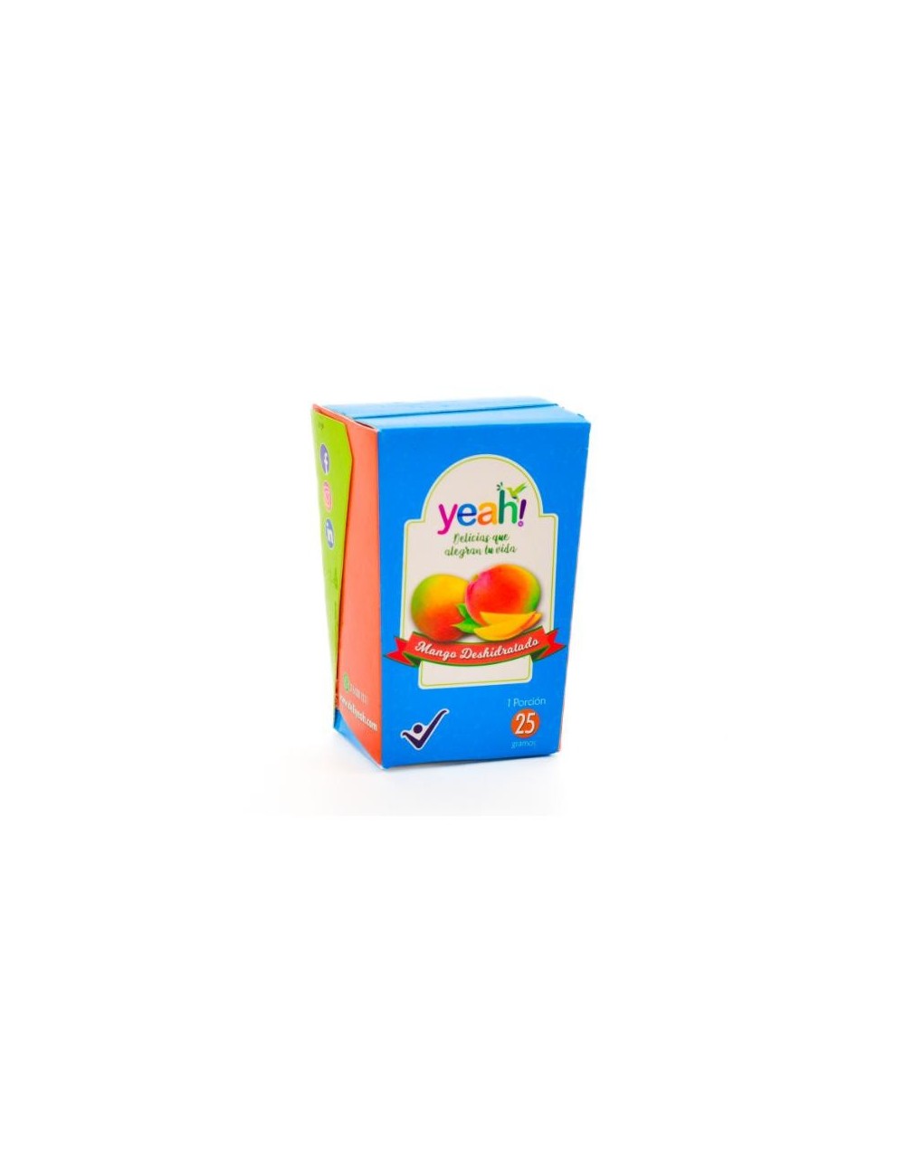 Cajas de fruta deshidratada