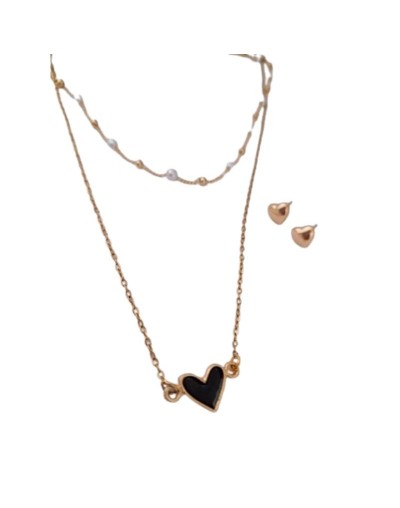 Set de cadena dorada