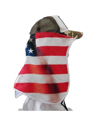 Capa facial accesoria para gorra, cubierta de protección solar para mejillas, orejas y cuello, UPF 50