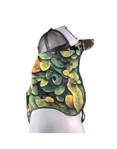 Capa facial accesoria para gorra, cubierta de protección solar para mejillas, orejas y cuello, UPF 50