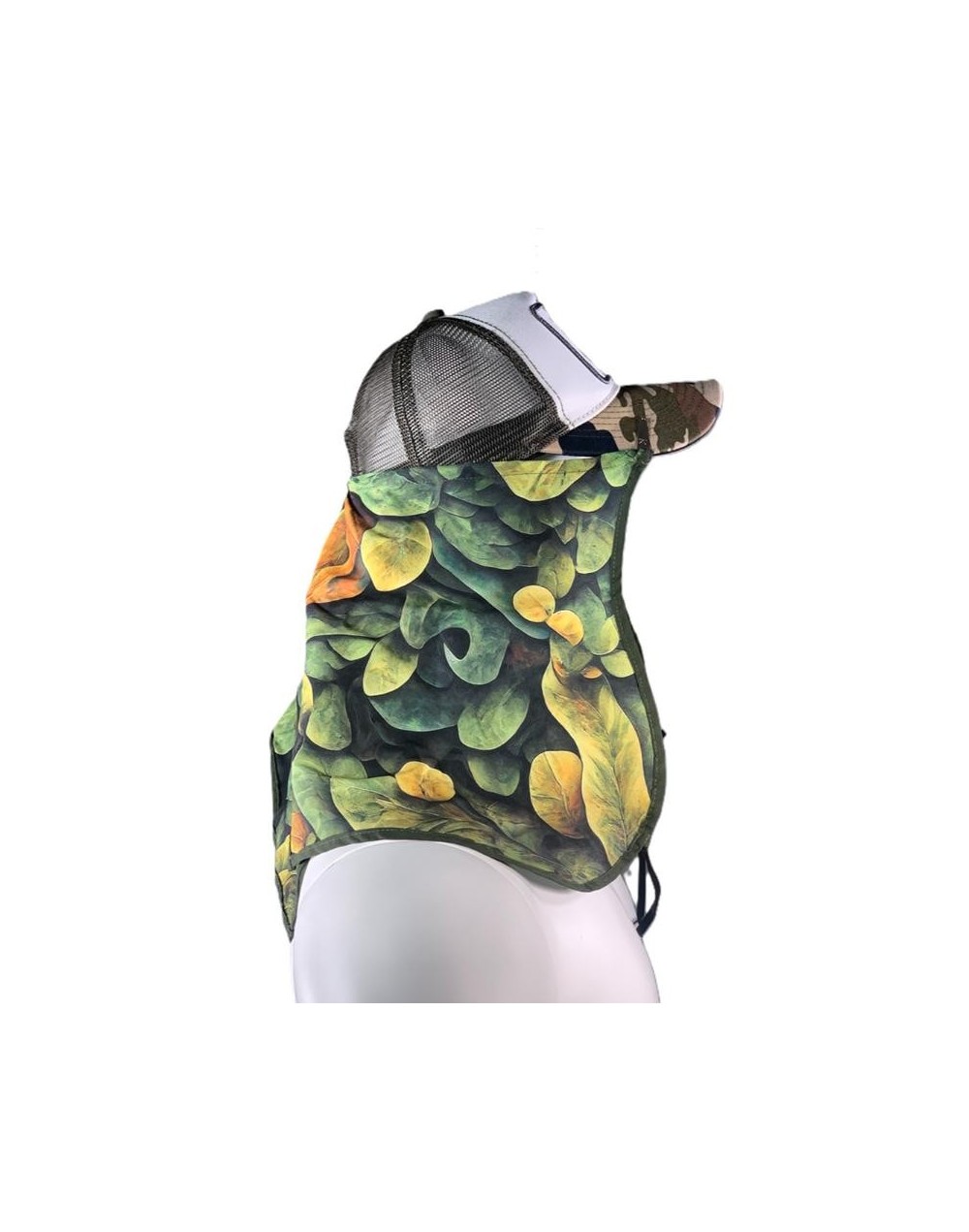 Capa facial accesoria para gorra, cubierta de protección solar para mejillas, orejas y cuello, UPF 50