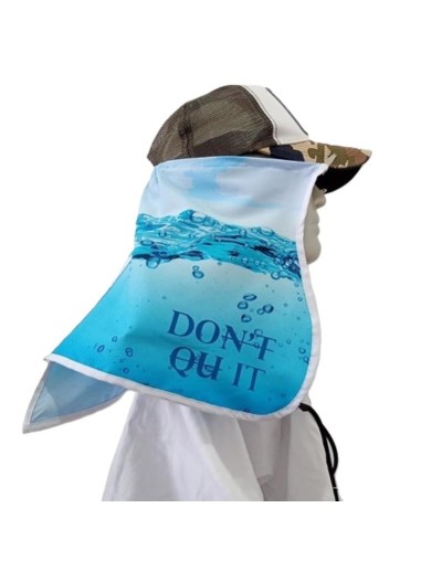 Capa facial accesoria para gorra, cubierta de protección solar para mejillas, orejas y cuello, UPF 50