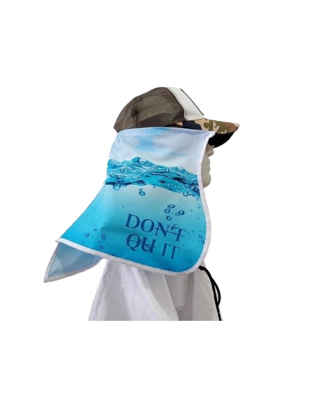 Capa facial accesoria para gorra, cubierta de protección solar para mejillas, orejas y cuello, UPF 50