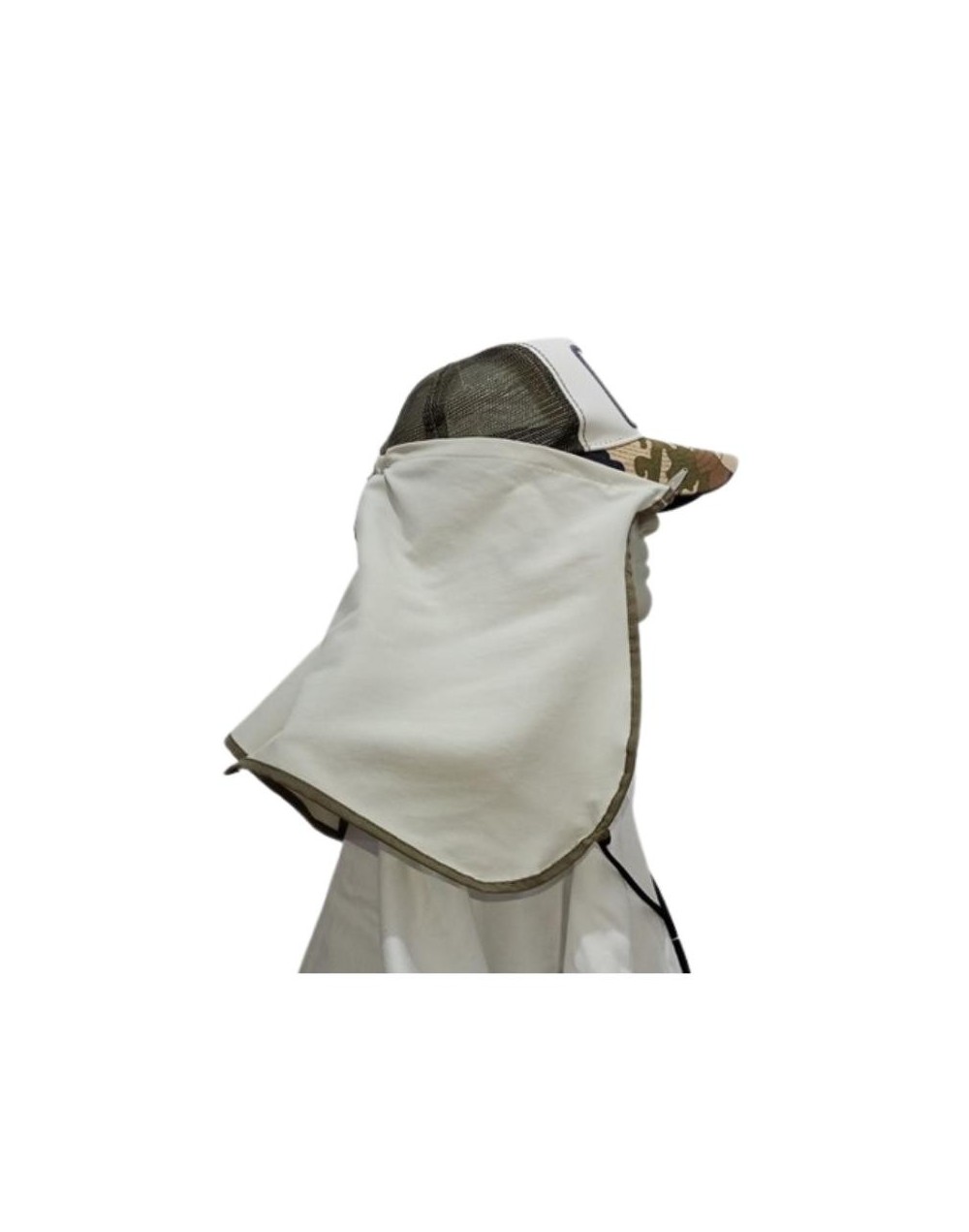 Capa facial accesoria para gorra, cubierta de protección solar para mejillas, orejas y cuello, UPF 50