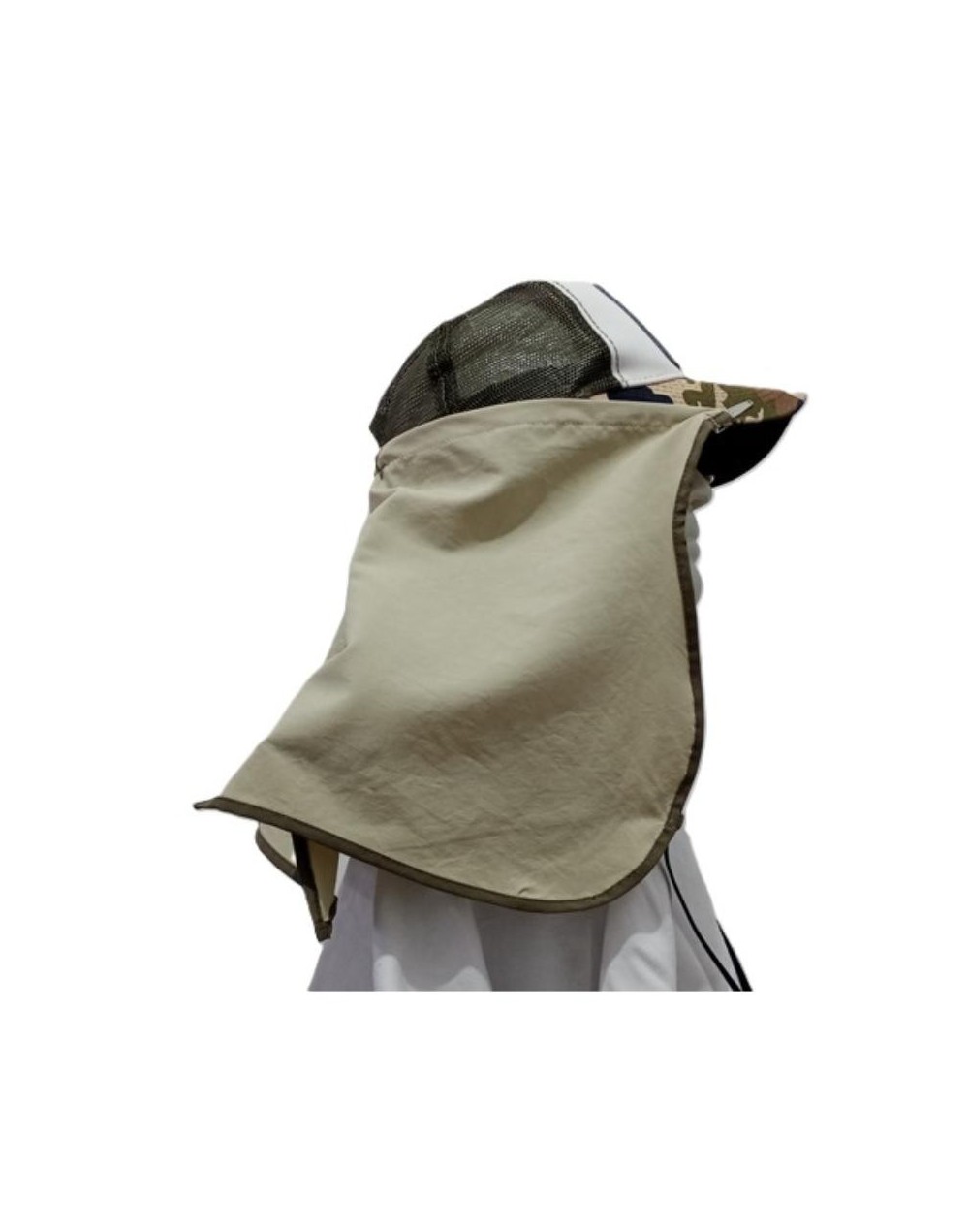 Capa facial accesoria para gorra, cubierta de protección solar para mejillas, orejas y cuello, UPF 50