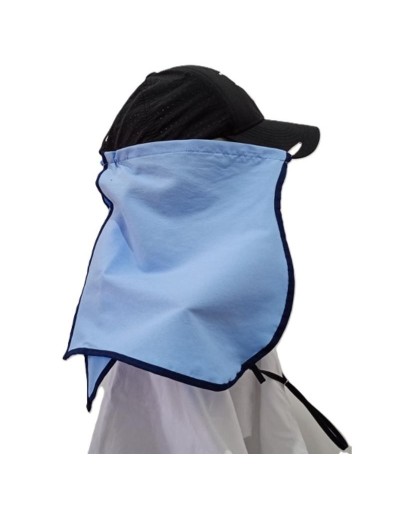 Capa facial accesoria para gorra, cubierta de protección solar para mejillas, orejas y cuello, UPF 50