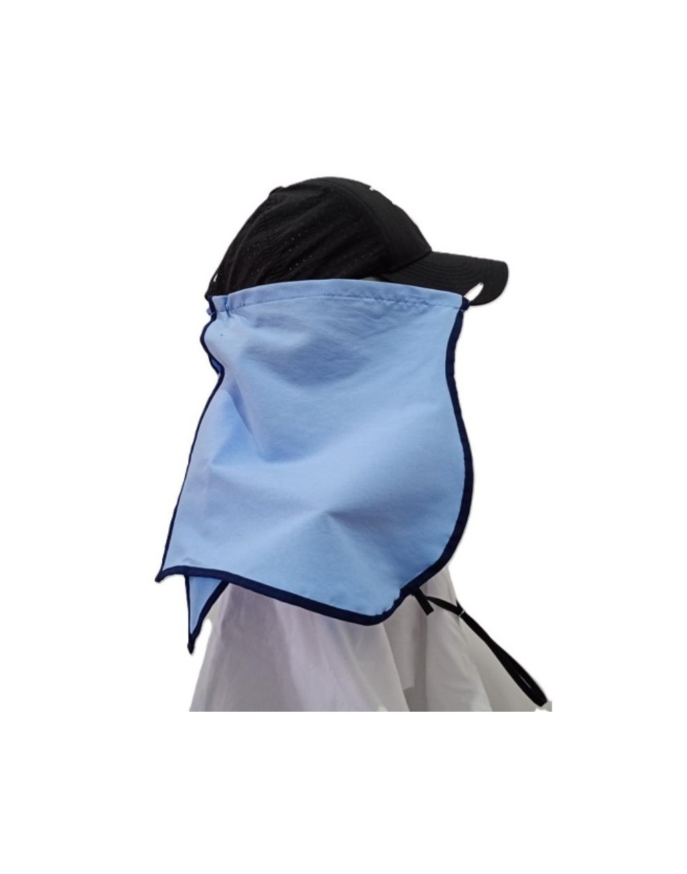 Capa facial accesoria para gorra, cubierta de protección solar para mejillas, orejas y cuello, UPF 50