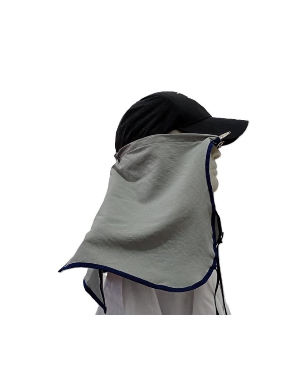 Capa facial accesoria para gorra, cubierta de protección solar para mejillas, orejas y cuello, UPF 50