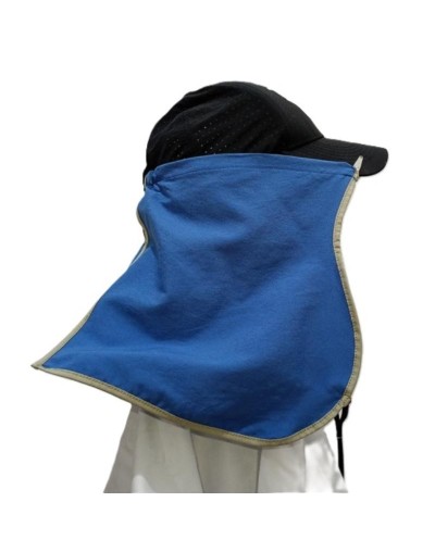 Capa facial accesoria para gorra, cubierta de protección solar para mejillas, orejas y cuello, UPF 50