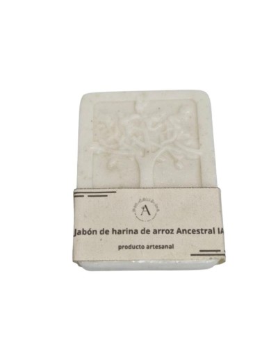 Jabón de Harina de Arroz Natural