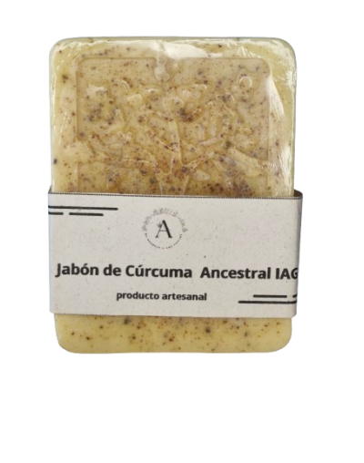 Jabón de Cúrcuma Natural – Aclara, Unifica y Revitaliza la Piel