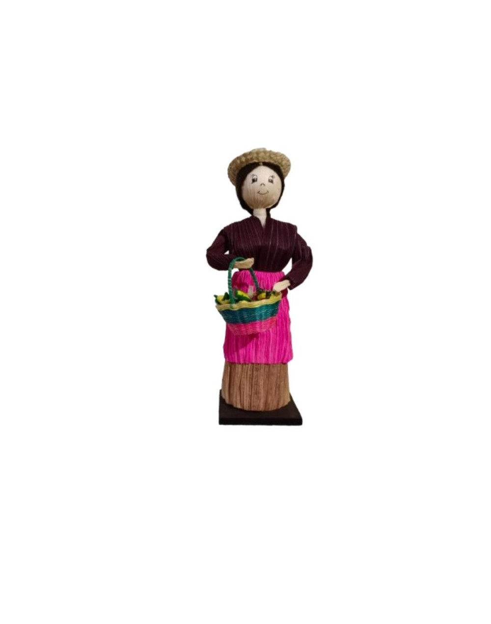 Muñeca de 30 cm elaborada en hoja de amero
