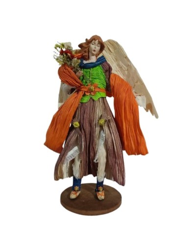 Arcángel 28cms elaborado en hoja de amero