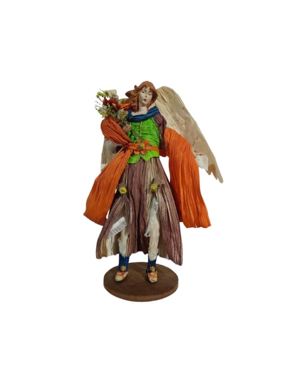 Arcángel 28cms elaborado en hoja de amero