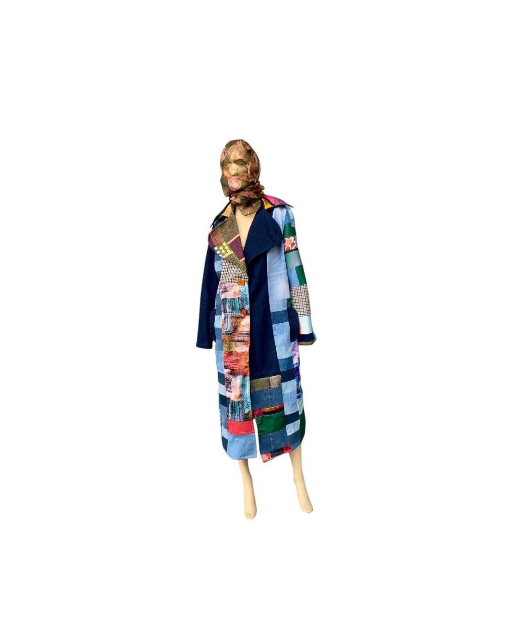 Gabardina Patchwork DAY