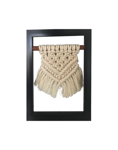 Cuadro pequeño en macrame
