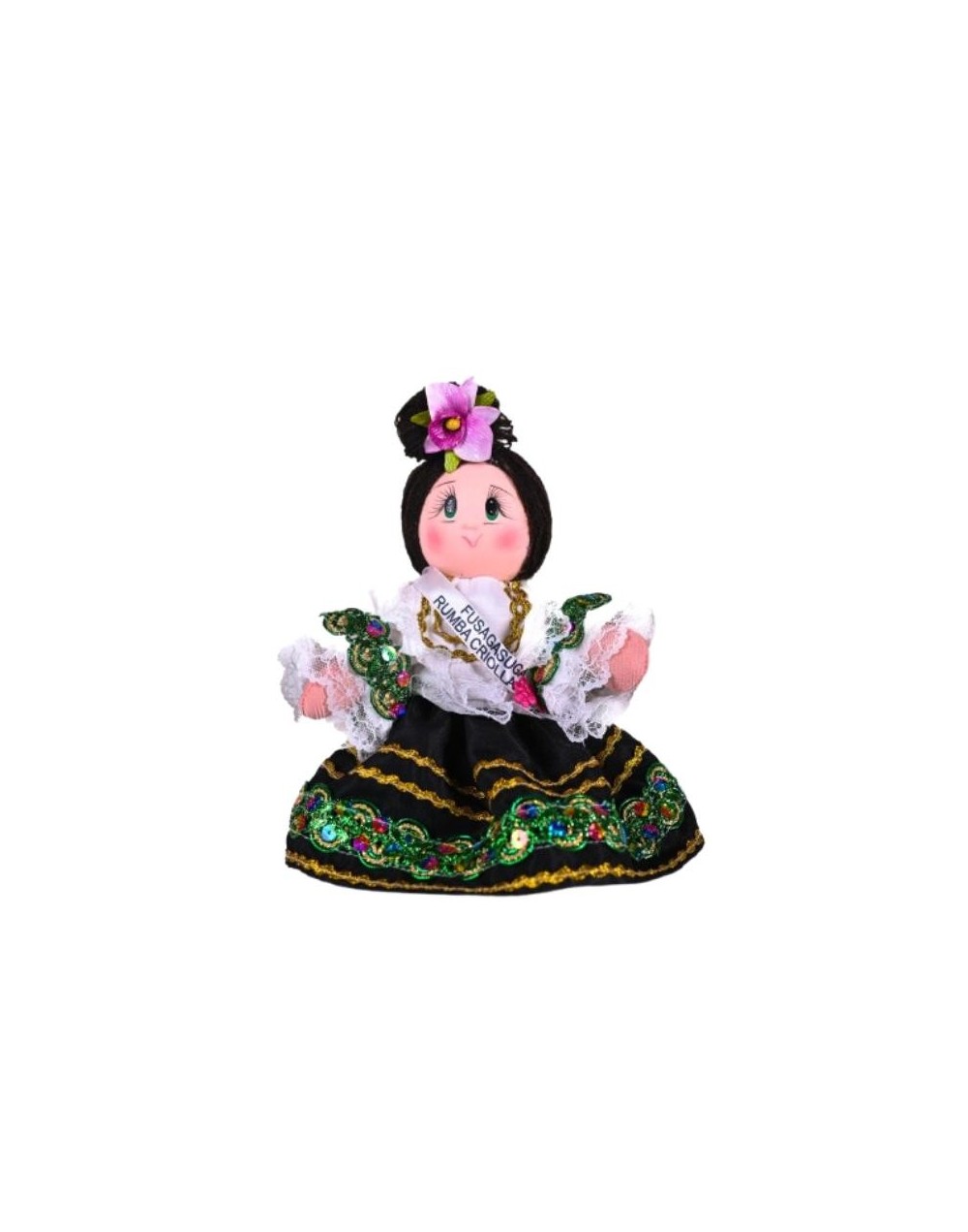 Muñeca en trapo la rumba criolla Fusagasugá