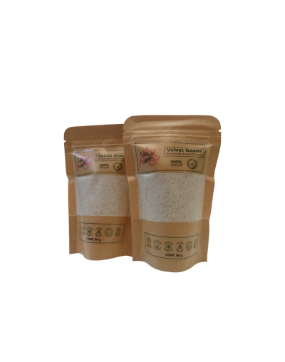 Extracto de Mucuna Pruriens (Frijol Terciopelo) 90 g - 100 % Natural Orgánico